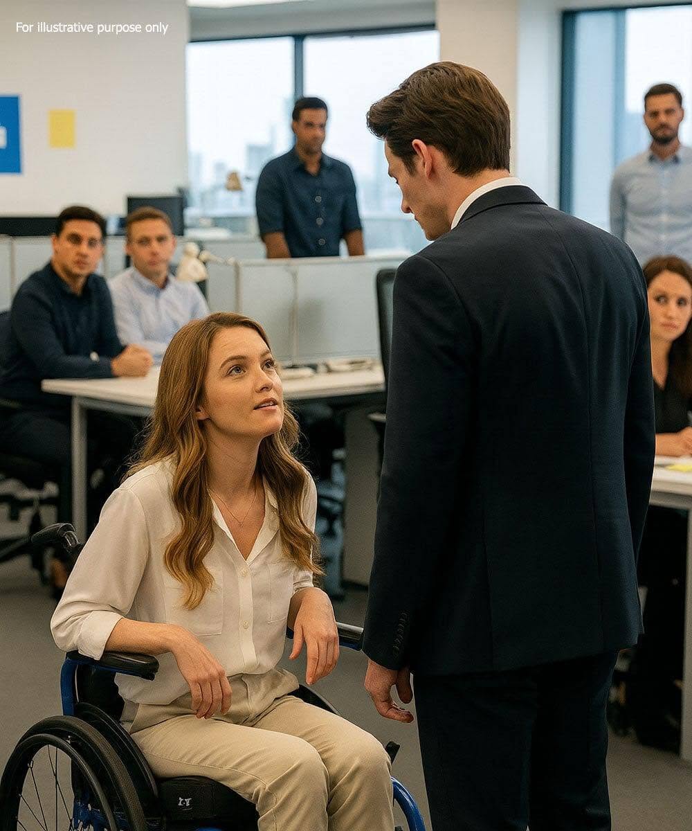“I’ll marry the next woman who walks through that door,” the CEO declared confidently, but the moment he opened it, he gasped.