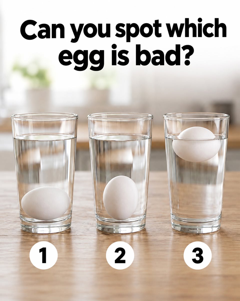 Can You Spot Which Egg Is Bad?