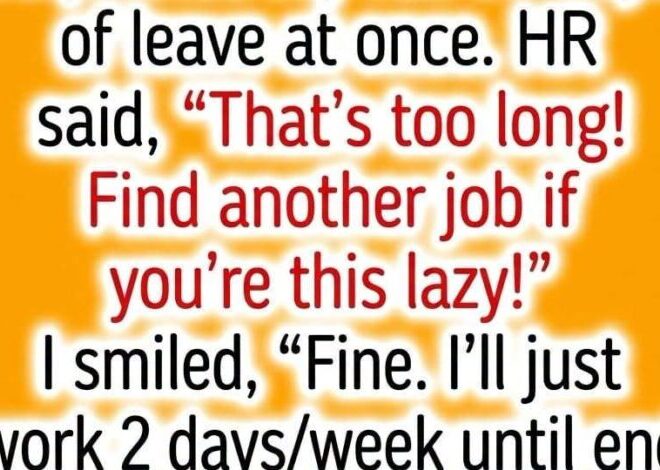 3 Years Without a Day Off — Then HR Pushed Me Too Far..