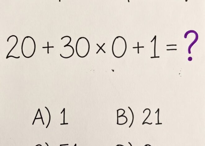 Can You Solve This Math Puzzle?