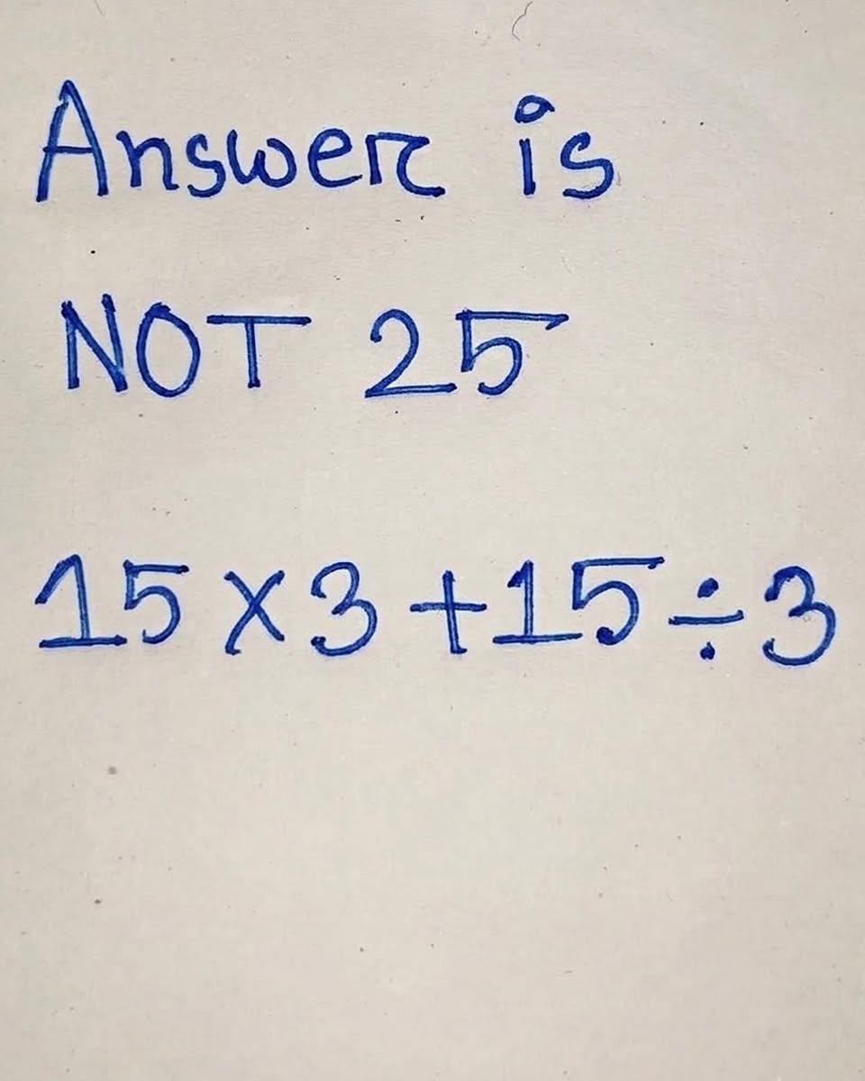 Can You Solve This Math Trick?