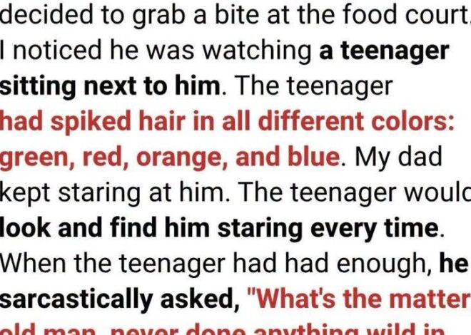 The Unexpected Lesson a Teen Learned from My Elderly Father