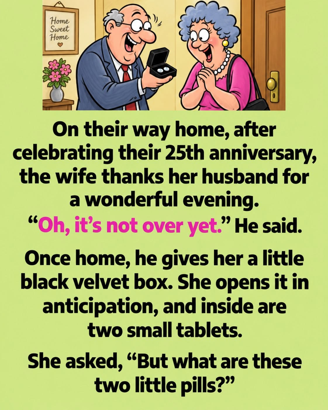 A wonderful evening.