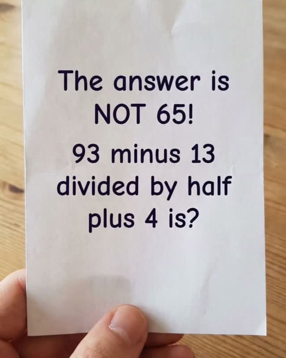 Can You Beat the Math Trick That Fools Almost Everyone?