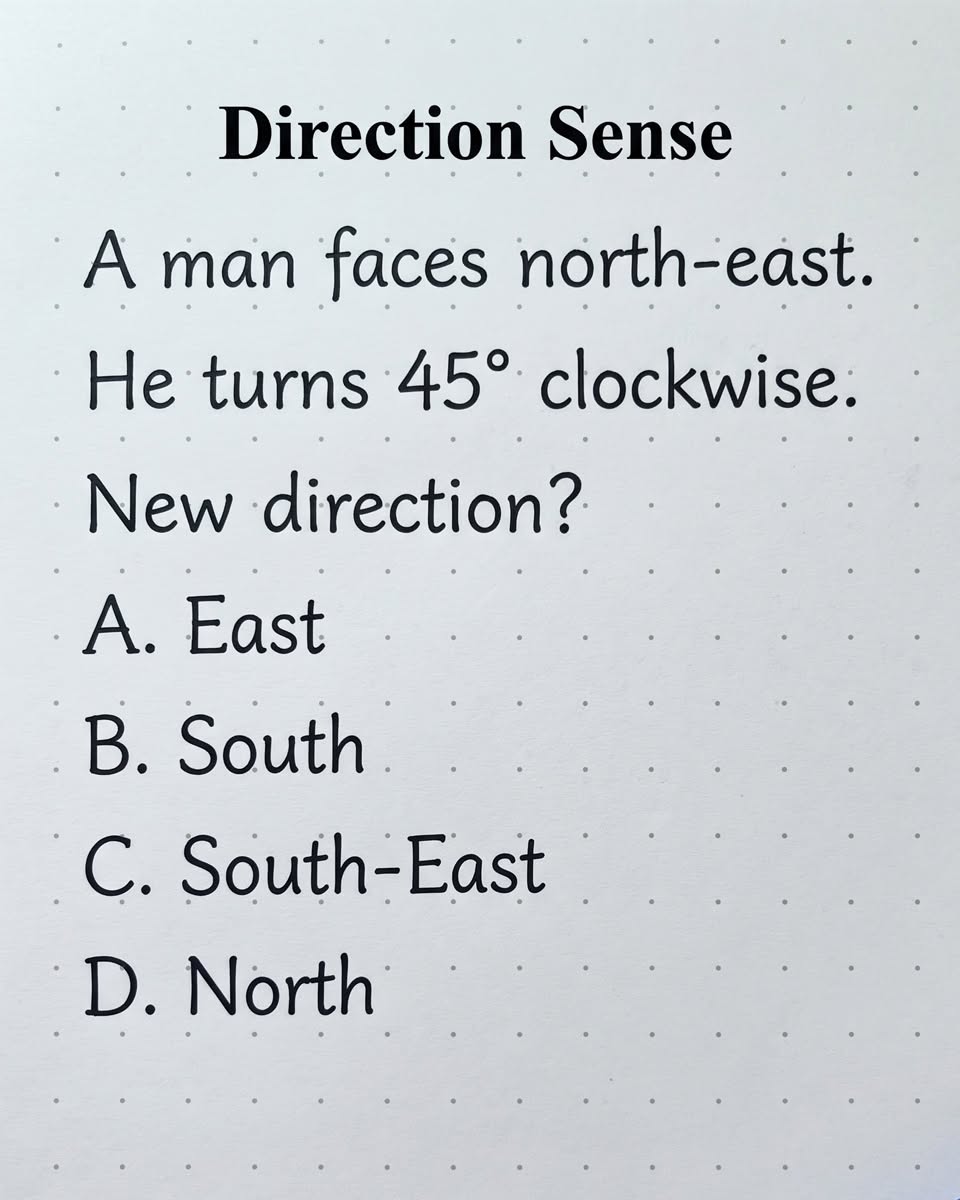 Direction Sense Challenge