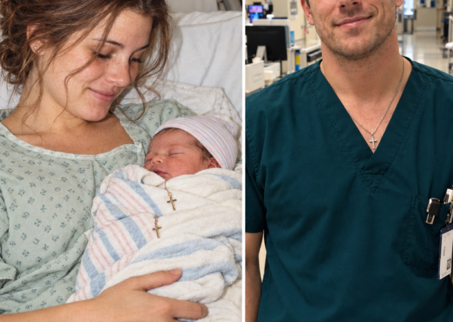 My Parents Forced Me to Give Up My Newborn Son at 18—31 Years Later, the Surgeon Who Saved My Life Leaned Over My Bed Wearing the Silver Cross I Tucked Into His Blanket