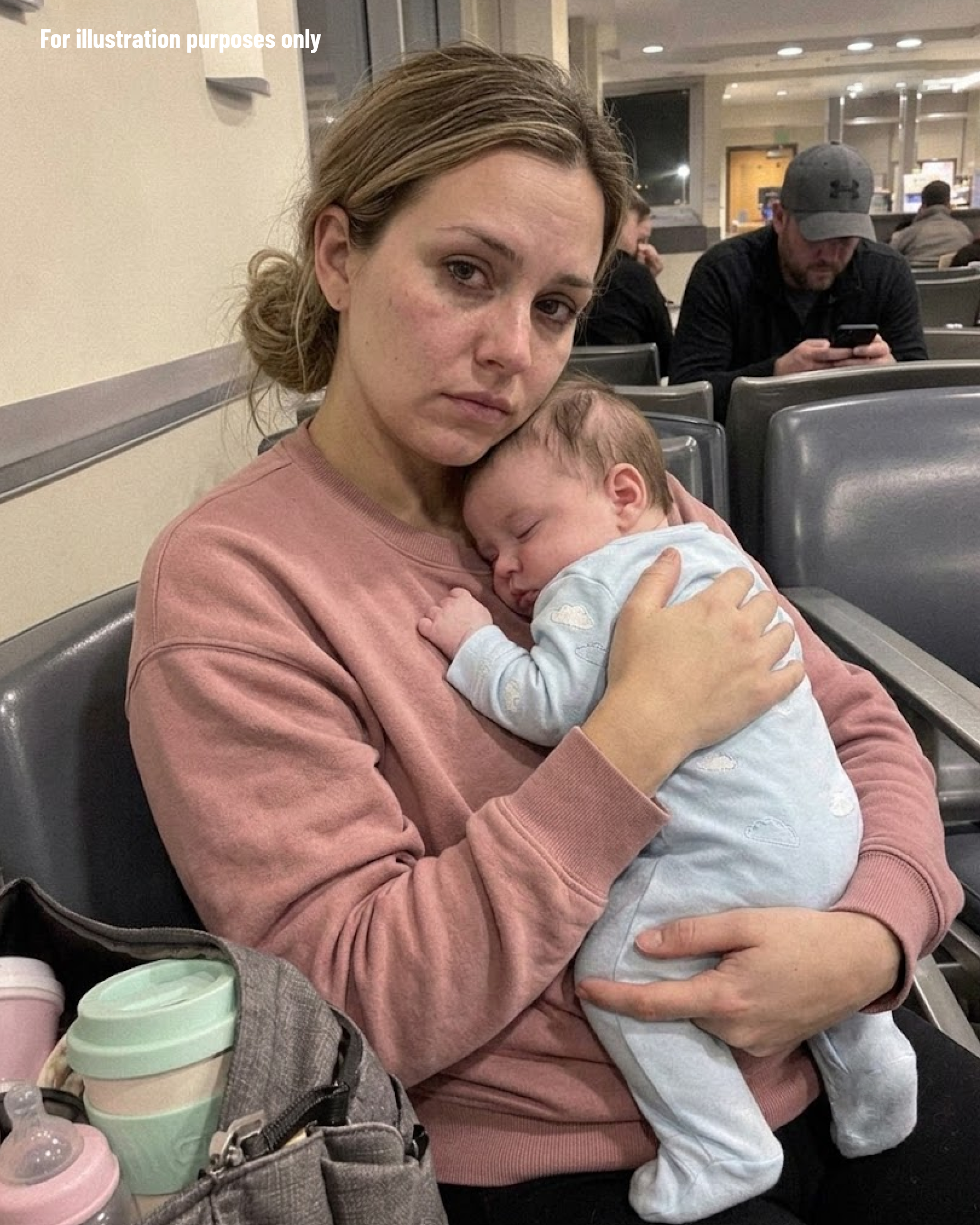 My MIL stormed into the ER while my 4-month-old had a 104°F fever and yelled, “He didn’t sign up for this much stress!” — what I did next stunned both her and my husband