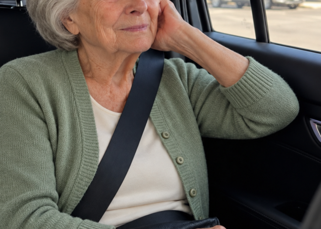 A Driver Took an 82-Year-Old Woman to Sit Outside the Same Diner Every Week – But on the Fourth Trip, a Stranger Handed Her an Object That Made Her Sob