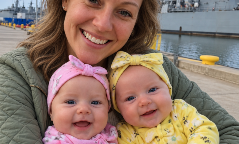A Woman Went to the Port with Her Newborn Twins to Surprise Her Husband When He Returned from Sea – But She Found Him with Another Woman and Made Him Regret It