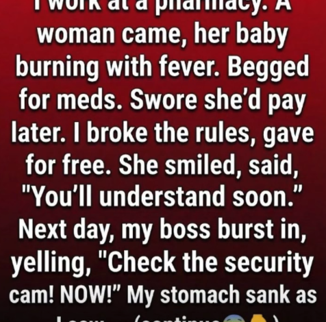 She walked into the pharmacy seeking help—but what I witnessed the following day changed everything.