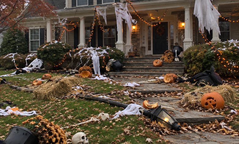 A Woman’s Neighbor Destroyed All Her Halloween Decorations Because They ‘Ruined Her View’ – Five Minutes Later, the Neighbor Was Screaming, ‘What Have You Done?’