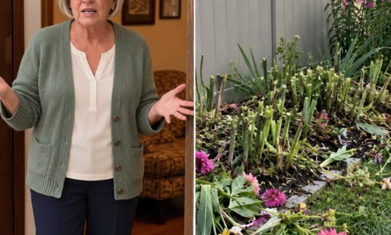My Neighbor Chopped Down My Flowers Because They Didn’t Match Her Beige House’s ‘Minimalist Aesthetic’ — By Morning, She Regretted It