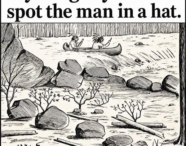 Can You Spot the Hidden Man’s Face Hiding in This Peaceful Shoreline?