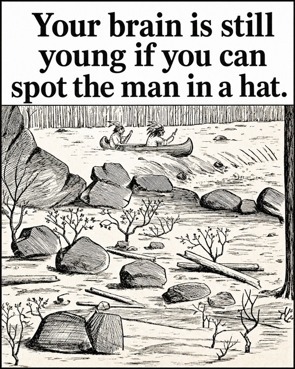 Can You Spot the Hidden Man’s Face Hiding in This Peaceful Shoreline?