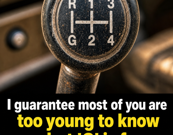 What That Mysterious ‘G’ on a Manual Gear Stick Actually Means