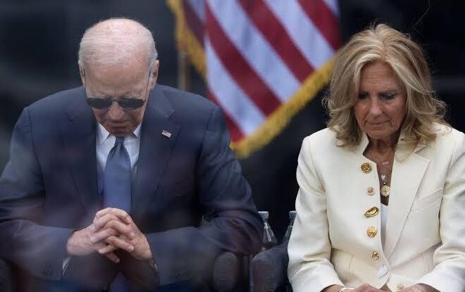 Our thoughts and prayers go out to Joe Biden
